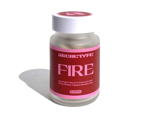 ARCHETYPE FIRE mikrodosis svampekapsler (flaske med 30)