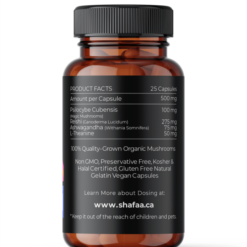 Shafaa Evolve Magic Mushroom Microdosing Balance Blend Capsules