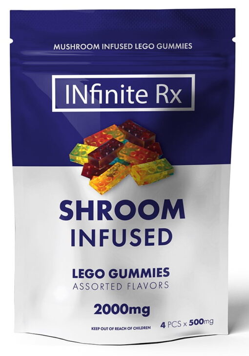 INfinite Rx paddo's blok Gummies Edibles (2000mg)