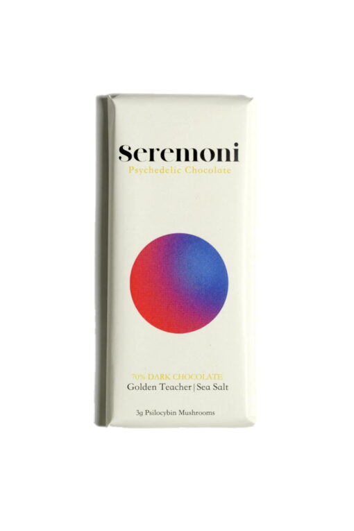 Seremoni Psilocybin Chocolate Bar Edibles (Sea Salt & Golden Teacher Mushrooms)