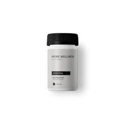 Spore Wellness (Essential) mikrodosering af svampekapsler (25 eller 100 kapsler)