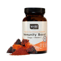 Stay Wyld Organics - Chaga Immunity Boost Mushroom Capsules (Bouteille de 60)