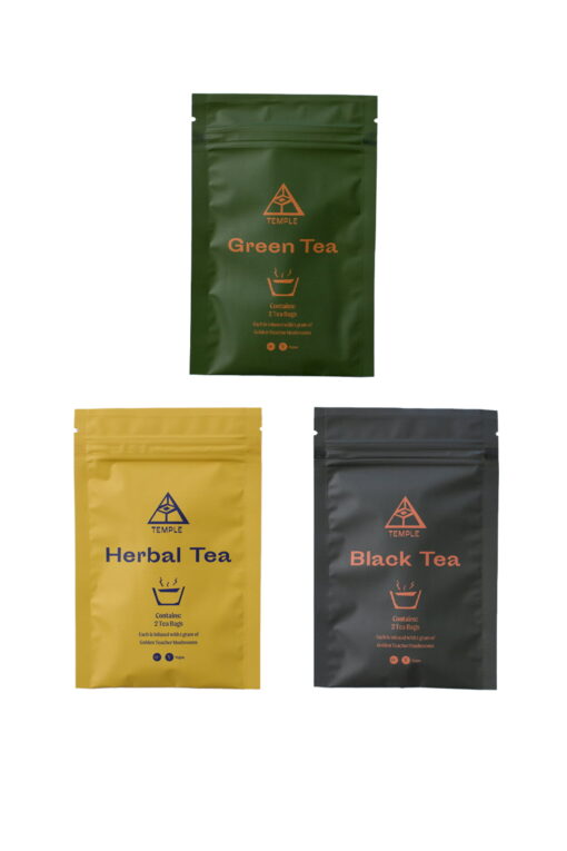 Buy Temple Magic Mushroom Tea Trifecta Pack  Online